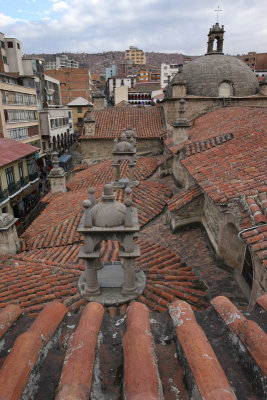 La Paz, view from the Cathedral tower