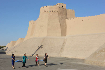 Khiva, outside the city walls
