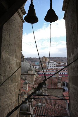 La Paz, view from the Cathedral tower