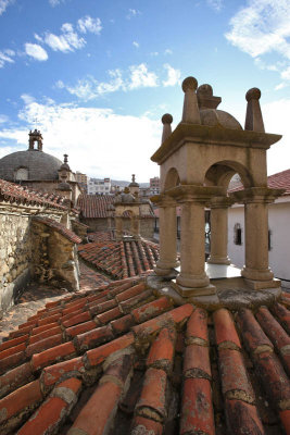 La Paz, view from the Cathedral tower