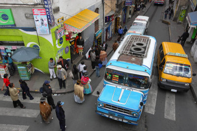 La Paz, street corner