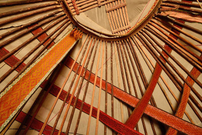 Ayaz Kala, traditional yurt tent