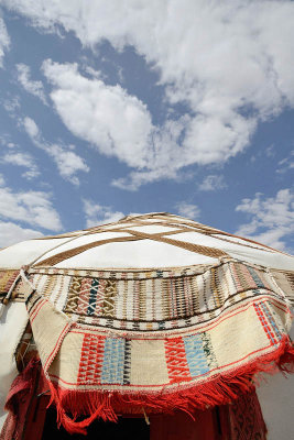 Ayaz Kala, traditional yurt tent