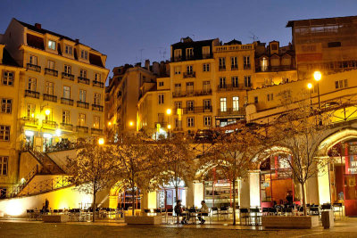 Rossio Railway Station Square