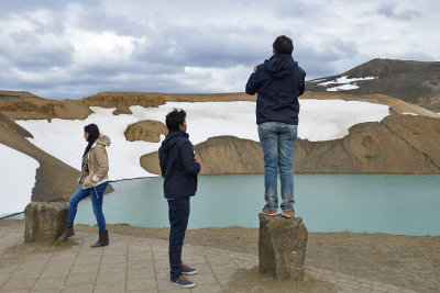 Víti crater in Krafla, Mývatn area
