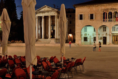 Pula, Temple of Augustus and Town Hall