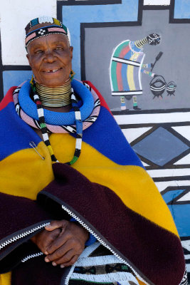 Kghobwana Cultural Village, the Ndbele Artist Esther Mahlangu