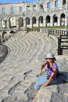 Pula, the Amphitheatre
