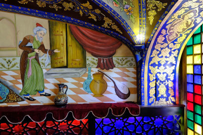 Esfahan, traditional teahouse near Vank Cathedral
