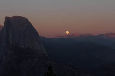 Yosemite's Full Moon