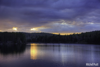Long Lake at Sunset