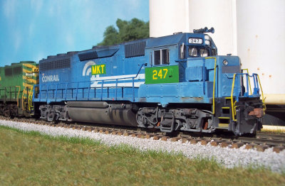 MKT #247 GP40 Ex-Conrail #3161