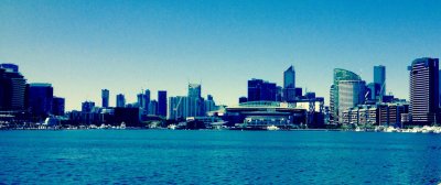 Mitch's photo Docklands of the sky line of Melbourne  