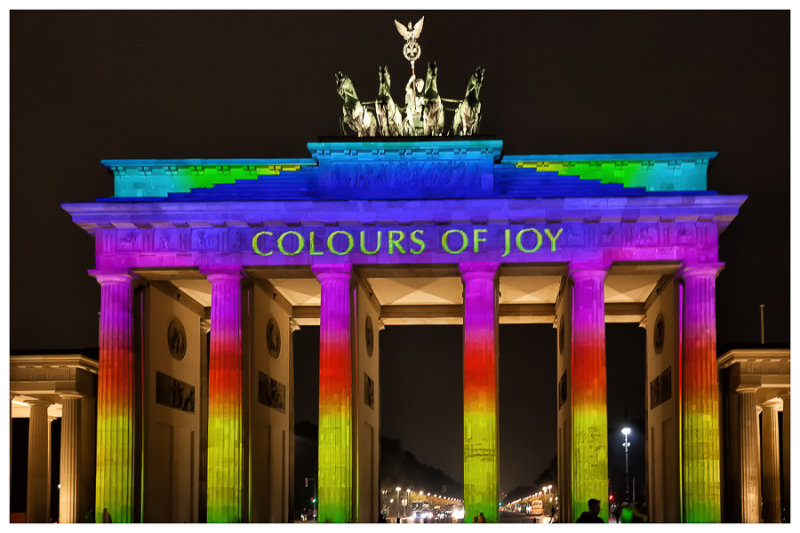 Berlin Brandenburger Tor Colours Of Joy 3