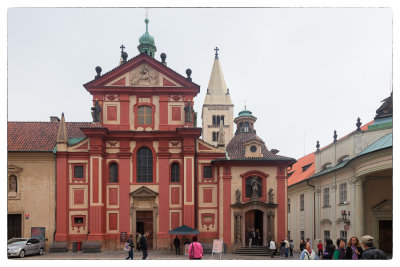 Prague St. George's Basilica 1