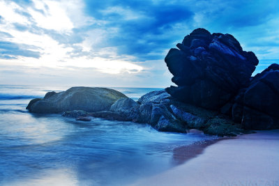 Dream in Blue. Bentota Beach