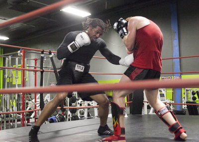 Sparring at Local Gym 2