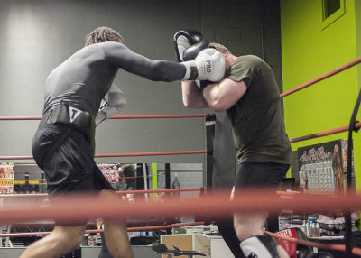 Sparring at Local Gym 2