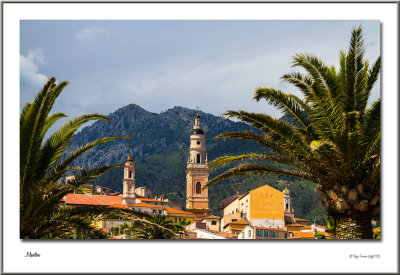 Menton se couvre