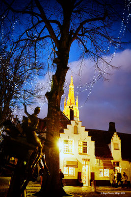Bruges le soir