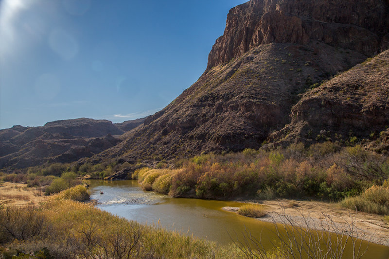 Rio Grande Under Morning Sun