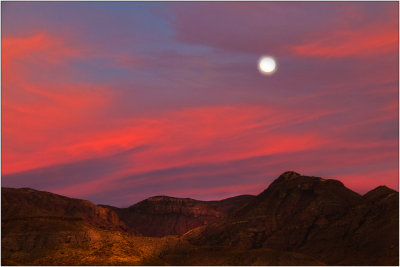 Moon after Sunset
