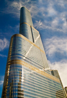 Chicago Trump Tower BEFORE he put his name on it