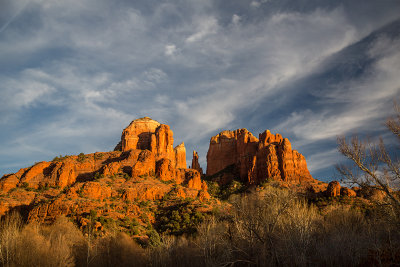 Cathedral Rock at Sunset-1