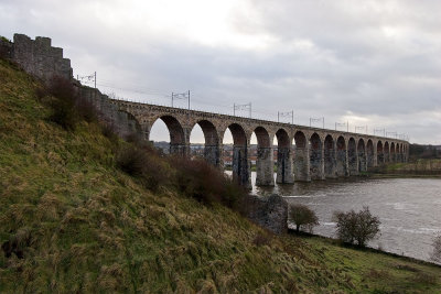 Royal Border Railway Viaduct on the River Tweed
