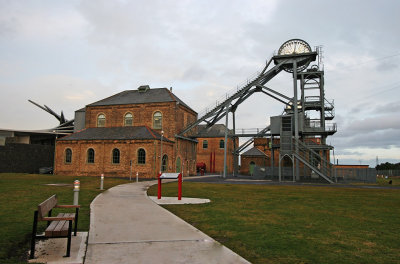 Entrance to Woodhorn Colliery Museum