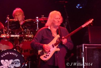 Alan White and Chris Squire