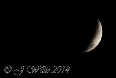 October 8, 2014 Hunter's Moon Lunar Eclipse