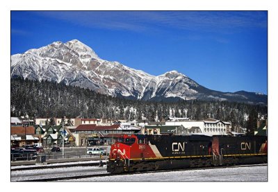 CN Rail Yard, Jasper, Jasper National Park