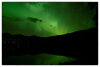 Aurora Borealis (Northern Lights), Jasper National Park