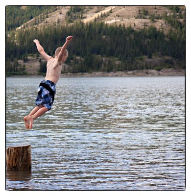 7 Years Old, Jasper Lake, Jasper National Park