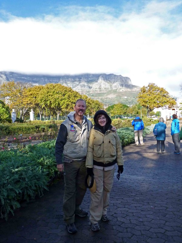 Bill & Susan Leaving The Companys Garden