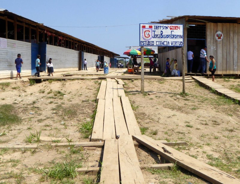 Local School in Mazan, Peru