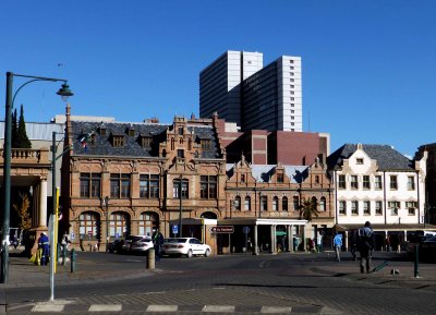 Dutch-gabled Building in Church Square, Pretoria