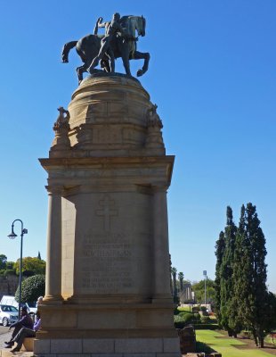 Delville Wood Memorial in front of Union Buildings, Pretoria