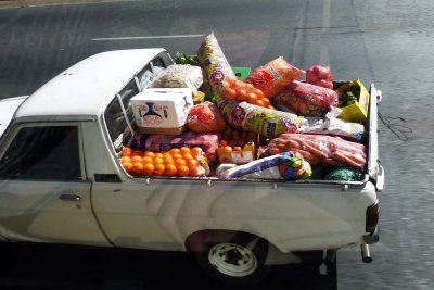 Truckload of Vegetables in South Africa