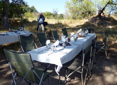 Surprise Lunch in the Bush