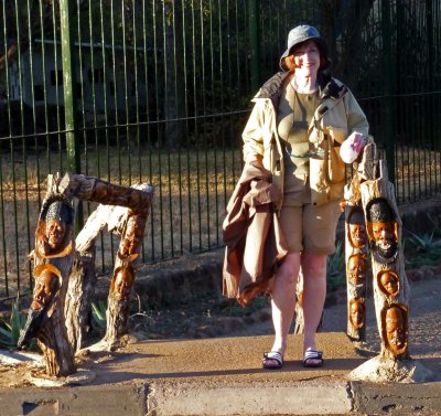 Leaving Victoria Falls