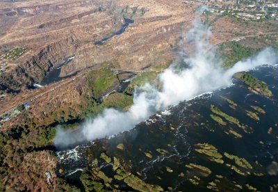 Victoria Falls with Bridge & Batoka Gorge