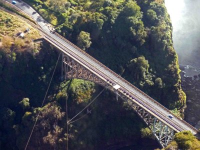 Victoria Falls Bridge (1905) Spans the Second Gorge