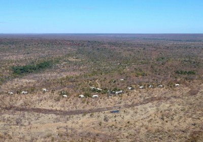 The Elephant Camp in Victoria Falls National Park