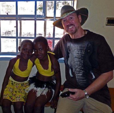Bill with Two Young Dancers