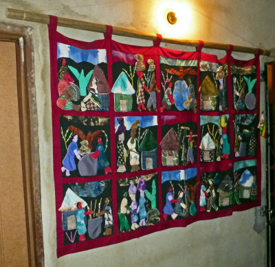 Wall Hanging took Flavia 3 years to Make