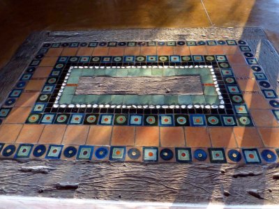 Inlaid Floor at the Elephant Camp