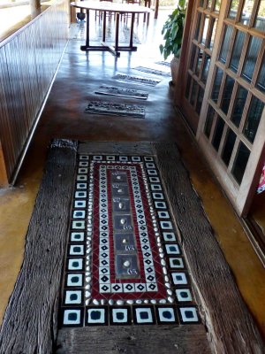 Inlaid Floor at the Elephant Camp