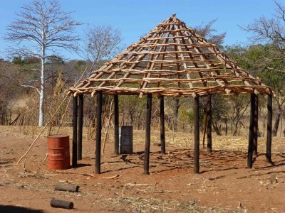 Hut Under Construction